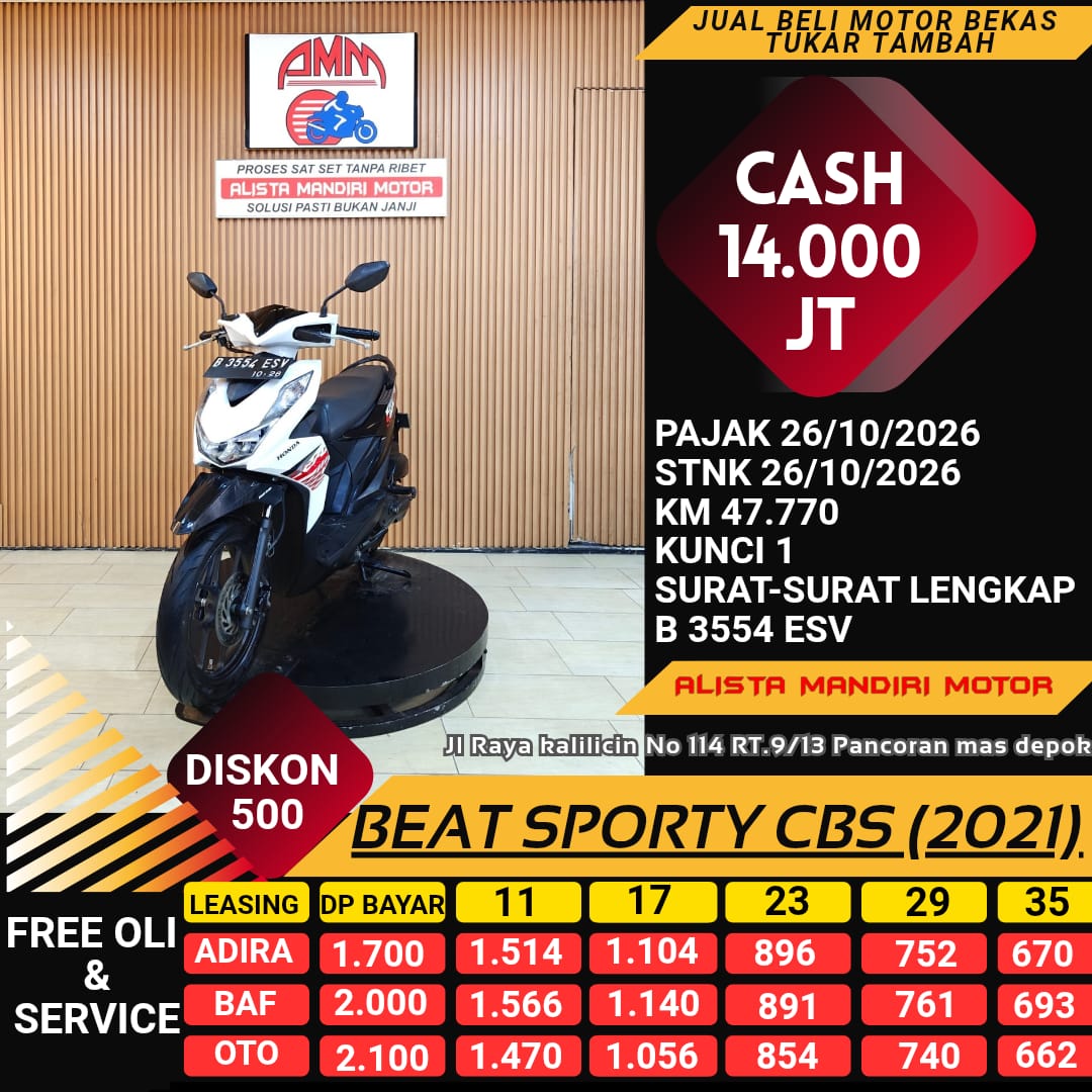 BEAT SPORTY CBS 